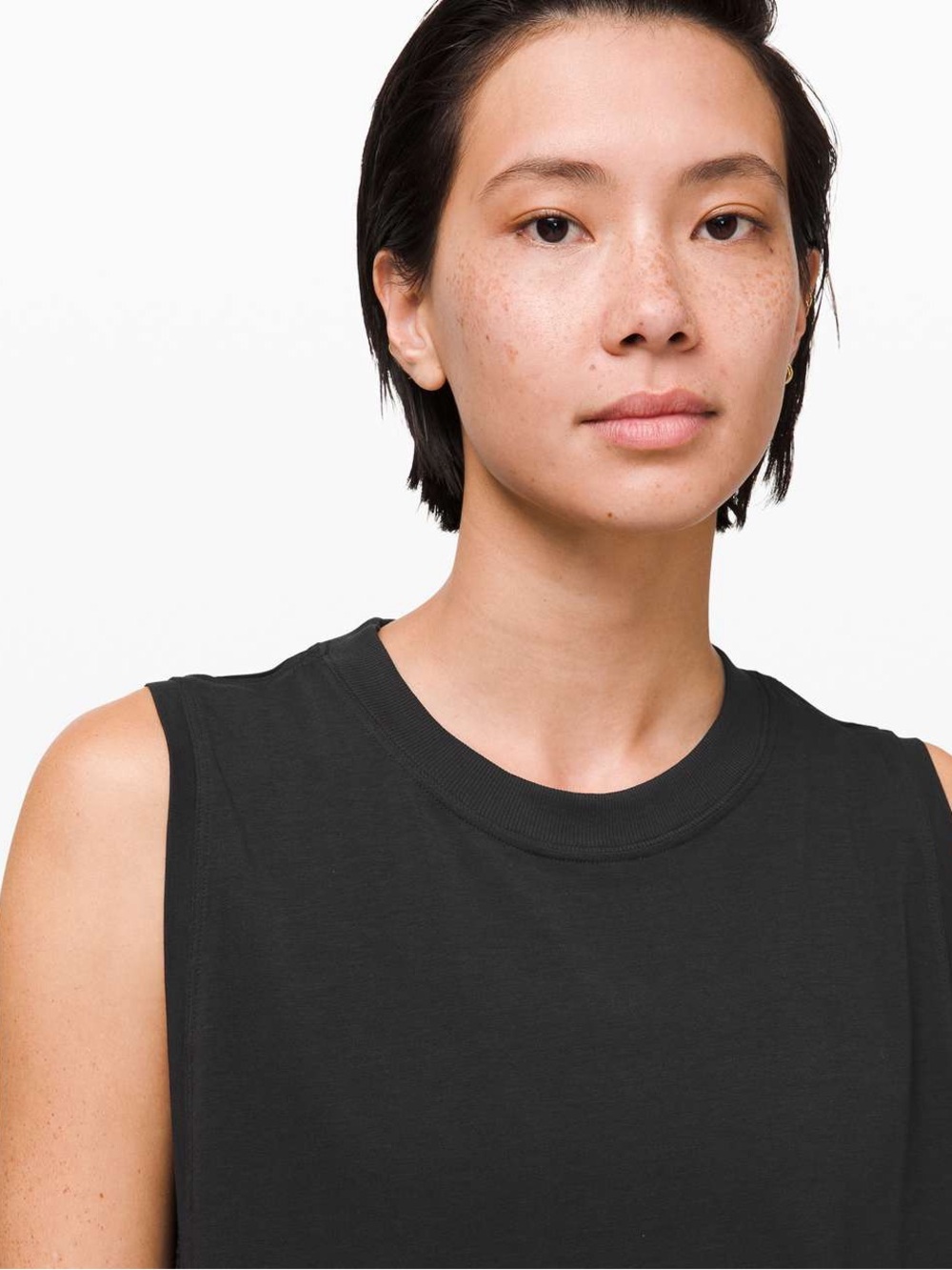 lululemon athletica All Yours Boyfriend Tank Black - Picture 5 of 6